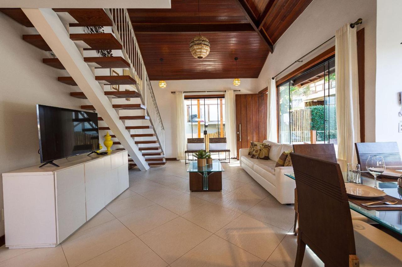 Búzios Casa Espetacular Entre Geriba E Ferradurinha - Wifi 200Mb - Piscina Do Codominio - 700 M Da Praia - Garagem - 4 Suites - Area Gourmet Privativa - Cozinha Equipada - Area Kids - Portaria 24H - Ar Condicionado المظهر الخارجي الصورة