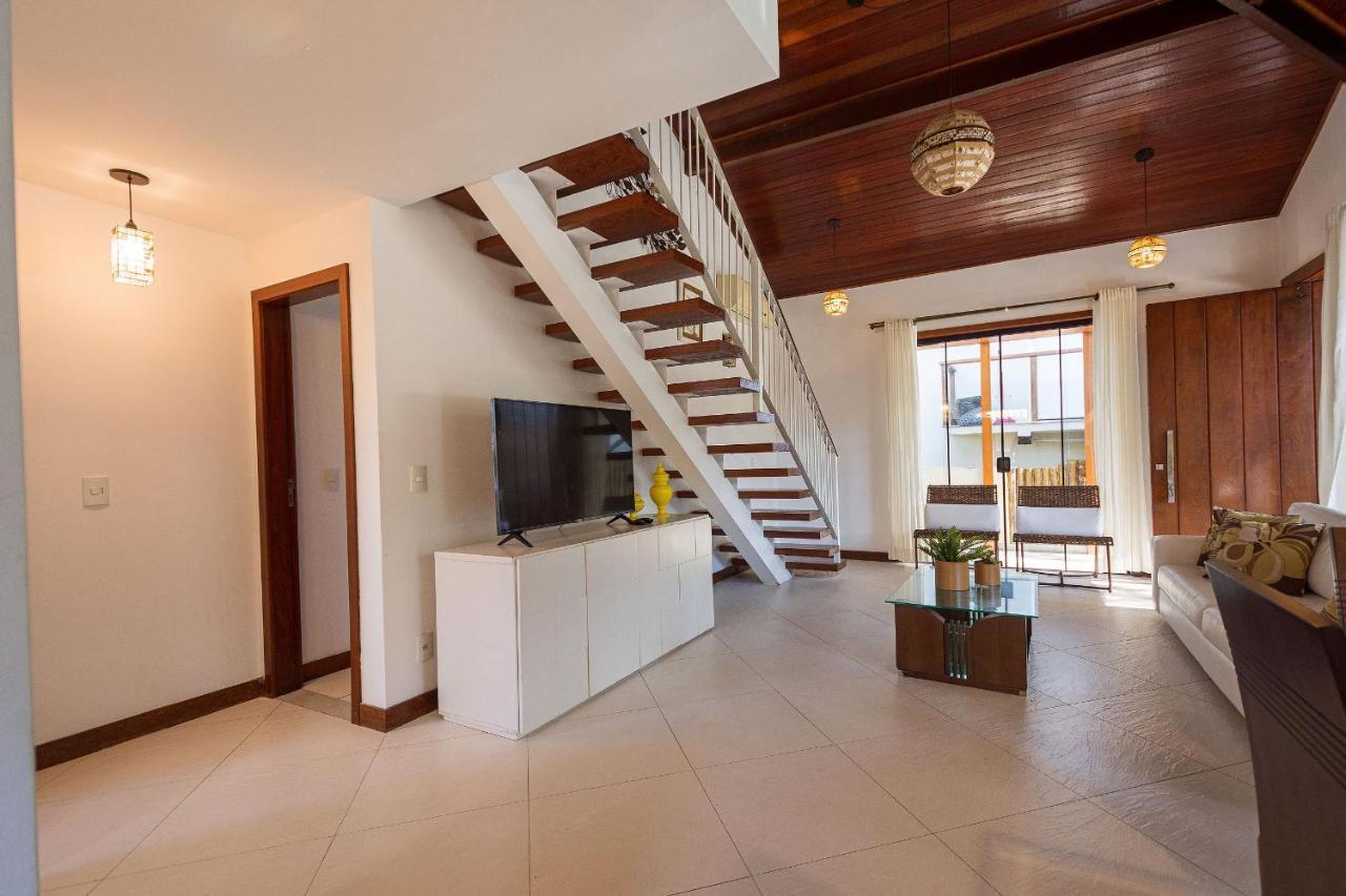 Búzios Casa Espetacular Entre Geriba E Ferradurinha - Wifi 200Mb - Piscina Do Codominio - 700 M Da Praia - Garagem - 4 Suites - Area Gourmet Privativa - Cozinha Equipada - Area Kids - Portaria 24H - Ar Condicionado المظهر الخارجي الصورة