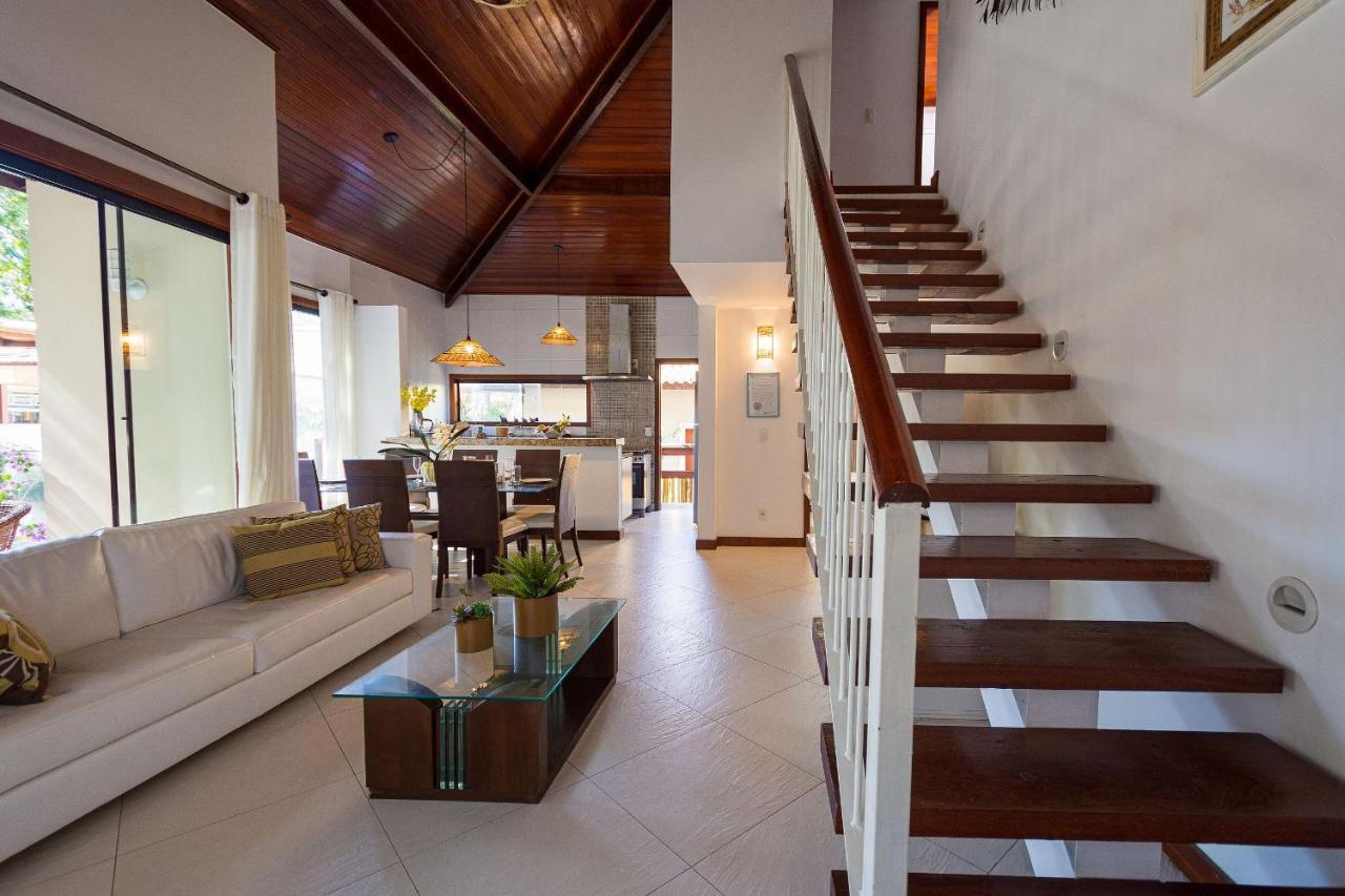Búzios Casa Espetacular Entre Geriba E Ferradurinha - Wifi 200Mb - Piscina Do Codominio - 700 M Da Praia - Garagem - 4 Suites - Area Gourmet Privativa - Cozinha Equipada - Area Kids - Portaria 24H - Ar Condicionado المظهر الخارجي الصورة